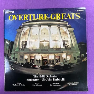 Overture Greats, the Halle Orchestra 12" Vinyl LP Record - Picture 1 of 6