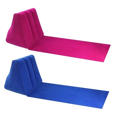 Aufblasbarer Liegestuhl mit Strandkissen, Tragbarer -Strandstuhl, S1483 - Bild 1 von 4