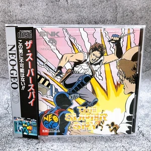 Neo Geo CD The Super Spy SNK Action Game Japan in Stock - Picture 1 of 14