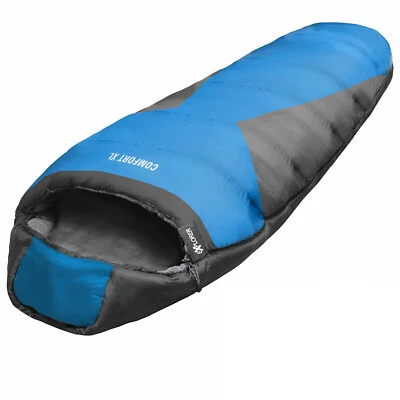 Mumienschlafsack Schlafsack Winter -23°C XL 2000g Comfort Camping Zelt 10 - Bild 1 von 4