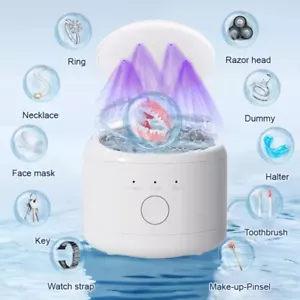 Ultrasonic Cleaner Retainer Cleaning Machine Sonic Cleaner Pod for Mouth Guard - Picture 1 of 17