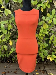 Mini Vestido ceñido al cuerpo Diane Von Furstenberg para mujer Reona dos mandarina naranja 0 - Imagen 1 de 10