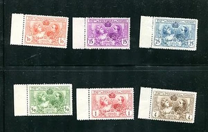 Set de 6 EXPO INDUSTRIAS MADRID España 1907 todas diferentes - Imagen 1 de 1