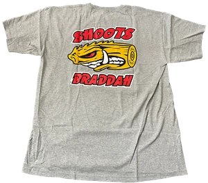 Shoot Braddah Boars Head Hawaiian T- Shirt Grey (new Style) - Picture 1 of 2