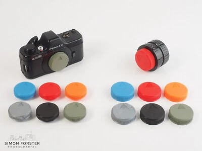 Pentax Auto 110 Body & Lens Caps By Forster UK - Image 1 of 4