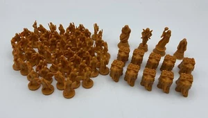2004 RISK GodStorm Replacement Parts - Tan Pieces - Soldiers; Elephants; Gods - Picture 1 of 3