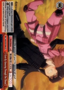 1x Even By Gnawing Through The Throat GGO/S59-E066 CR Weiss Schwarz - Picture 1 of 1