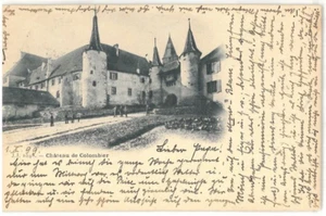 Ansichtskarte Schweiz - Colombier - Chateau de Colombier - 1899 - Picture 1 of 2