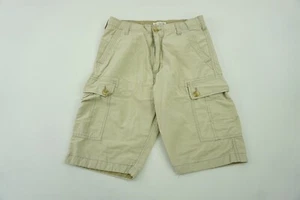 Magellan Cargo Shorts Boys Size 16 Tan Flat Front Pockets - Picture 1 of 7