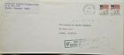 UNITED STATES 1987 COVER TO ENGLAND   BILINGUAL SENT IN ERROR TO CANADA CACHET