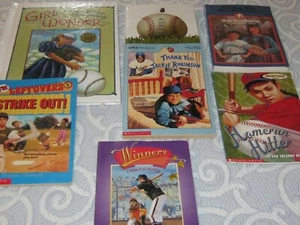 Paket 7 Bücher, Mädchen spielen Baseball & Softball - Bild 1 von 3