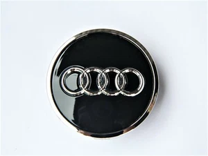 Original Audi Nabendeckel  Schwarz glänzend 8W0601170A AX1 NEU - Bild 1 von 3