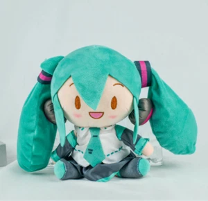 20cm/7.87in Kawaii Hatsune Miku Plush Doll Toy Anime Miku Plush Sofa Pillow - Picture 1 of 6