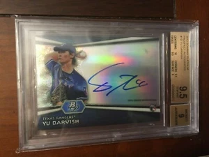 YU DARVISH 2012 BOWMAN PLATINUM RC AUTO BGS 9.5 - Picture 1 of 2