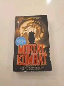 Mortal Kombat Movie Book Paperback 1995 First Edition Martin Delrio Novel Goro - Bild 1 von 6