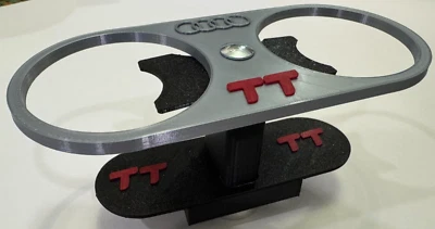 Audi TT Mk1 Premium Double Cup Holder - Red - Image 1 of 3