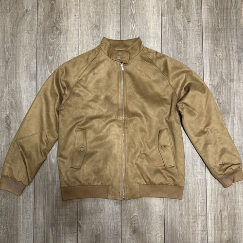 Bomber Prada in camoscio color cammello