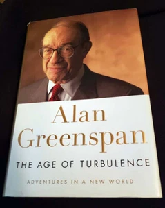 The Age of Turbulence: Adventures in the New World Greenspan 1st HB/DJ FINE/VG+ - Foto 1 di 8