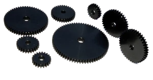 Stahl Zahnräder Modul 1 gefräst 20 - 100 Zähne wählbar - S45C Zahnrad b=6mm SSAY - Bild 1 von 2