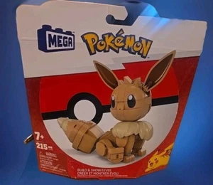 Mega Construx Pokemon Build & Show Eevee Actionfigur 215 Teile - Bild 1 von 12