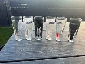 6 er Rastal Ramazzotti Gläser 2+4cl | Schnaps Likör Spirituose | mit Eichstrich - Bild 1 von 4