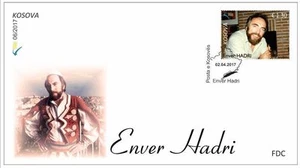 Kosovo Stamps 2017. Enver Hadri. FDC MNH. - Picture 1 of 1
