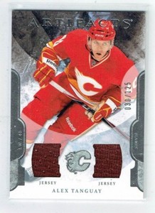 11-12 UD Upper Deck Artifacts  Alex Tanguay  /125  Dual Jerseys