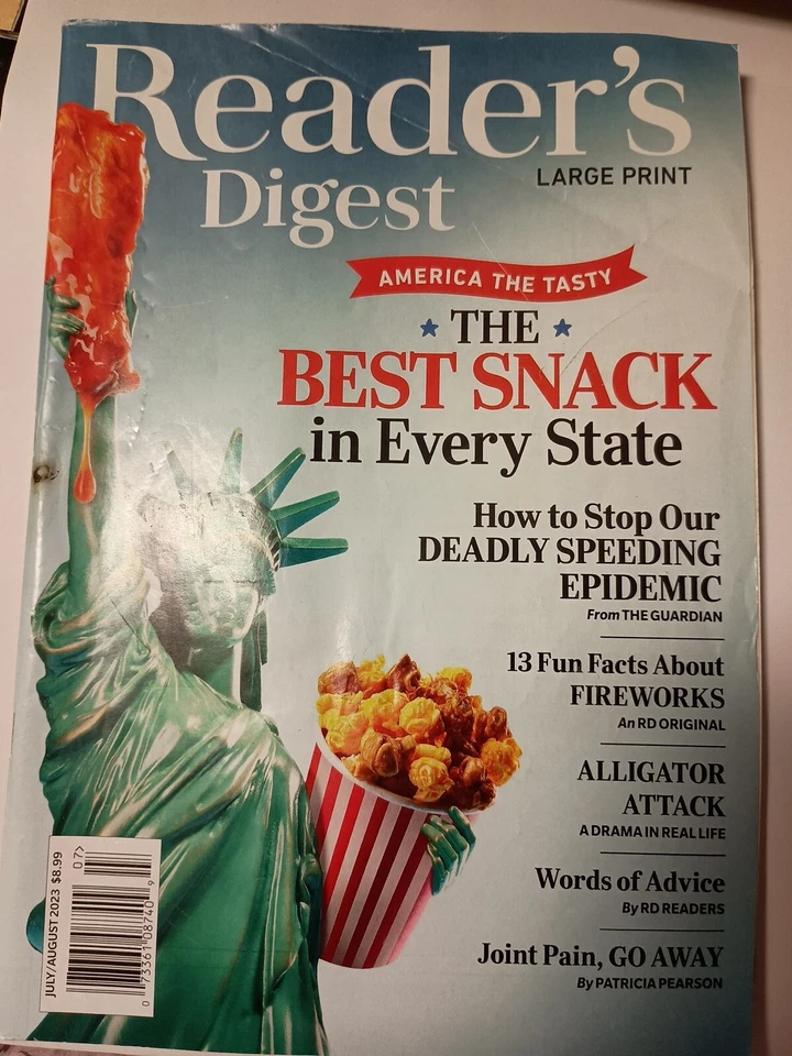 Reader’s Digest Magazine Large Print July August  2023 Z4 - Image 1 of 1