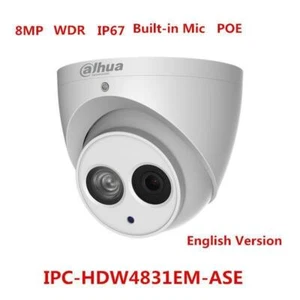 8MP IPC-HDW4831EM-ASE 2.8mm 4K POE IR 50m Built-in Mic IP Eyeball Camera - Picture 1 of 3
