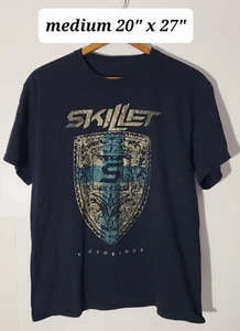 Skillet Victorious "Shield" schwarz Medium Band T-Shirt Christian Hard Rock - Bild 1 von 3