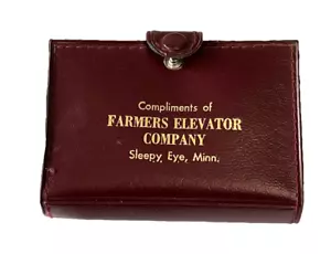 Sleepy Eye MN Card Deck SET Astuccio Carte Pubblicitarie Sigillato Agricoltori Ascensore Vintage - Foto 1 di 7