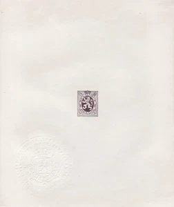 BELGIO 50c "A PROVA DI STAMPA" - Foto 1 di 1