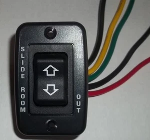 NEW RV CAMPER 40 AMP 12VDC ATC MOMENTARY SLIDE ROOM SWITCH 5 PRONG W/ WIRING - Bild 1 von 4