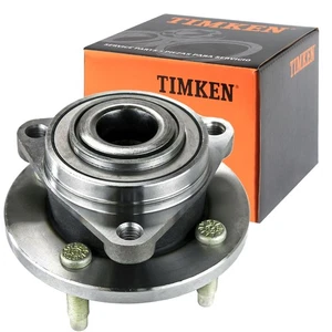 Conjunto de cojinete de cubo de rueda delantera Timken para Saturn Ion Pontiac G5 Cobalt 4 tacos - Imagen 1 de 7