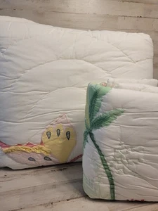 Pottery Barn Kids Palm Beach Schmetterling F/Q Quilt & 1 Standard Kissenbezug  - Bild 1 von 5