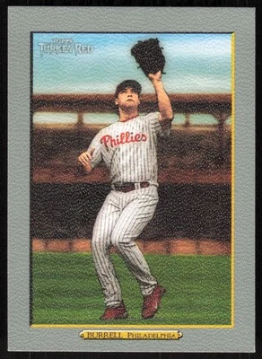 2006 Topps Turkey Red  #485 Pat Burrell - Image 1 of 2