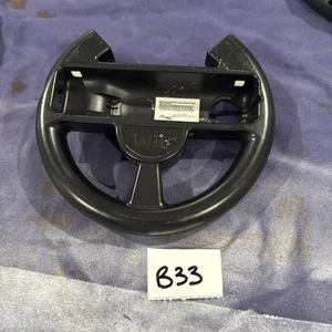 Nintendo Wii Lenkrad Remote Controller für Autorennen Schwarz Blitzversand - Bild 1 von 2