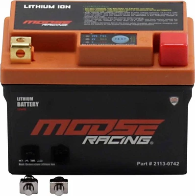Baterías de iones de litio Moose Racing para vehículo todo terreno Yamaha YFZ450R SE 2009-2019 Foto 1 de 3