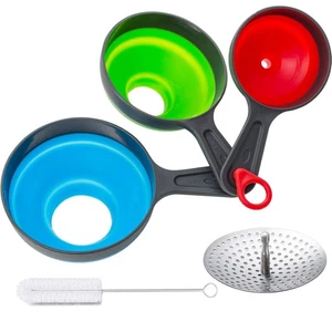 Kalave Imbuto per Latta con Colino, Silicone per Alimenti Multicolore  - Foto 1 di 7