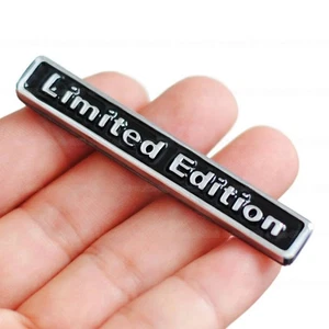 Car Styling Metal 3D Limited Edition Logo Emblem Badge Sticker Decal Accessories - Picture 1 of 6