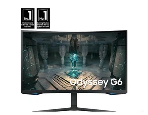 27" Odyssey G65B QHD 240Hz 1ms HDR600 Gaming Hub 1000R Curved Gaming Monitor - Picture 1 of 5