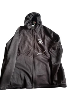 Las Vegas Raiders Deadstock Men’s Nike Field Full Zip Hoodie, Size 2xl - Picture 1 of 2