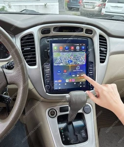 Radio estéreo GPS navegación 9,7" CarPlay Android 15.0 para Toyota Highlander 2001-2007 - Imagen 1 de 24