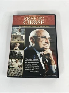 FREE TO CHOOSE The Complete PBS Television Series DVD Set MILTON FRIEDMAN - Picture 1 of 6