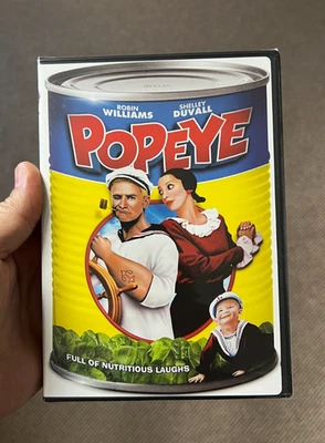 Popeye DVD Robin Williams & Shelley Duvall 1980 Movie Widescreen NEW & SEALED Foto 1 de 4