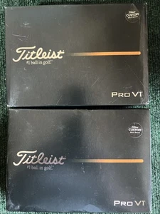 Titleist Pro V1 Golf Balls - 2 Dozen White With Logos - New In Box! - Picture 1 of 5