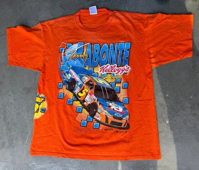 VTG Nascar Mens Sz XXL Shirt Terry Labonte Kellogg’s Racing Tony The Tiger - Image 1 of 4