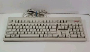 Vintage Compaq KB-3923 Wired PS/2 Keyboard - Picture 1 of 18
