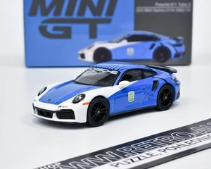 Porsche 911 Turbo S Samochód bezpieczeństwa Daytona 24 godziny 2023 - Mini GT 1:64 - Zdjęcie 1 z 4