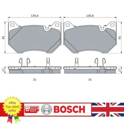 Juego Pastillas Freno Audi Q5 16-20 80A698151B BOSCH 0986424965 Foto 1 de 4